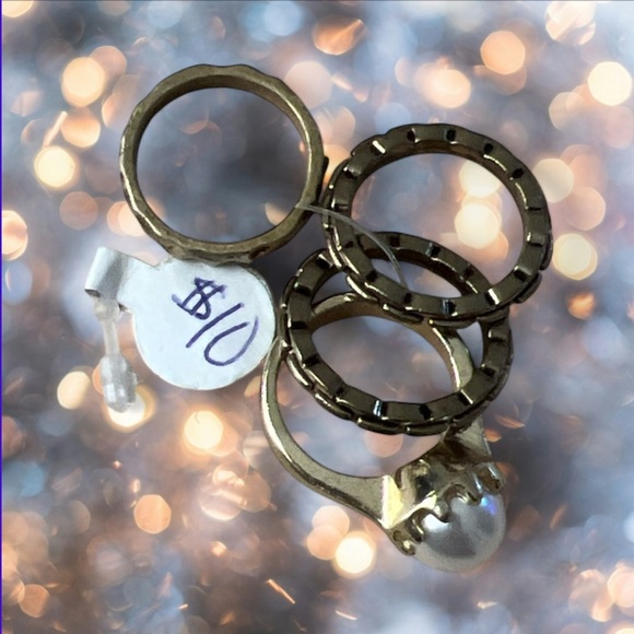 Jewelry - Gold and Silver Ring Set